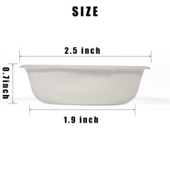 WOLEDOE 1oz gecko feeding cups enable precise portions.