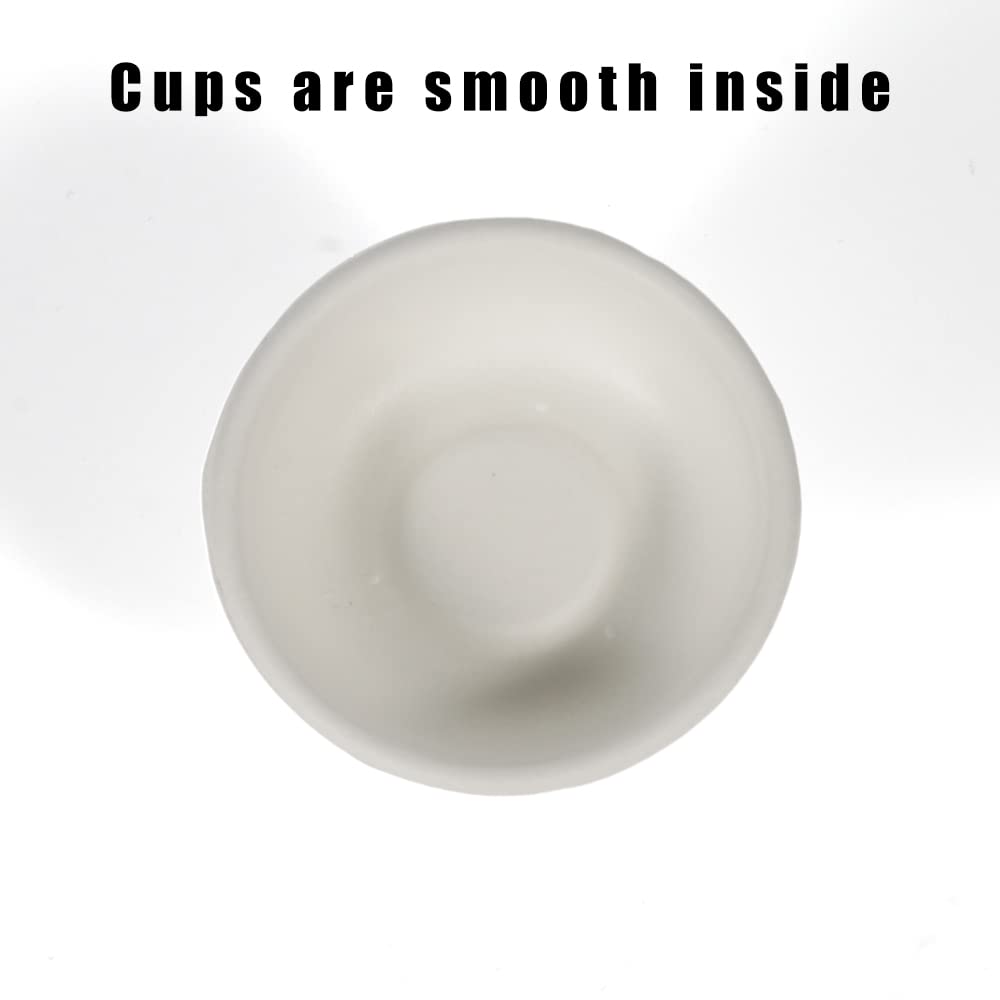 WOLEDOE non-slip gecko cups reduce spills during feeding.