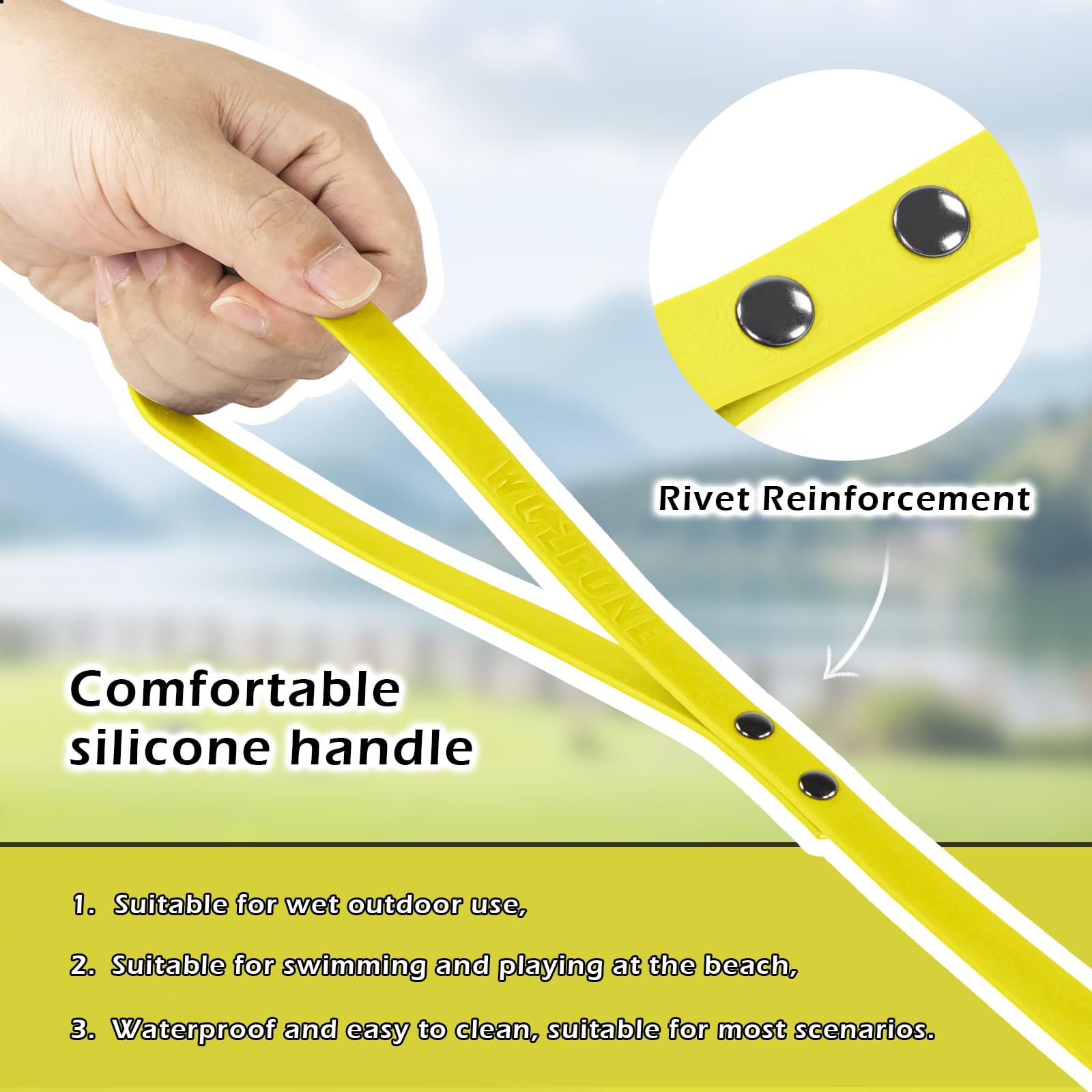 Wolfone waterproof coating dries quickly and cleans with minimal effort.