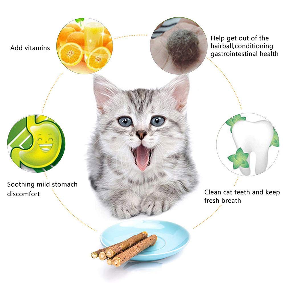 WoLover silvervine sticks pack provides natural enrichment.