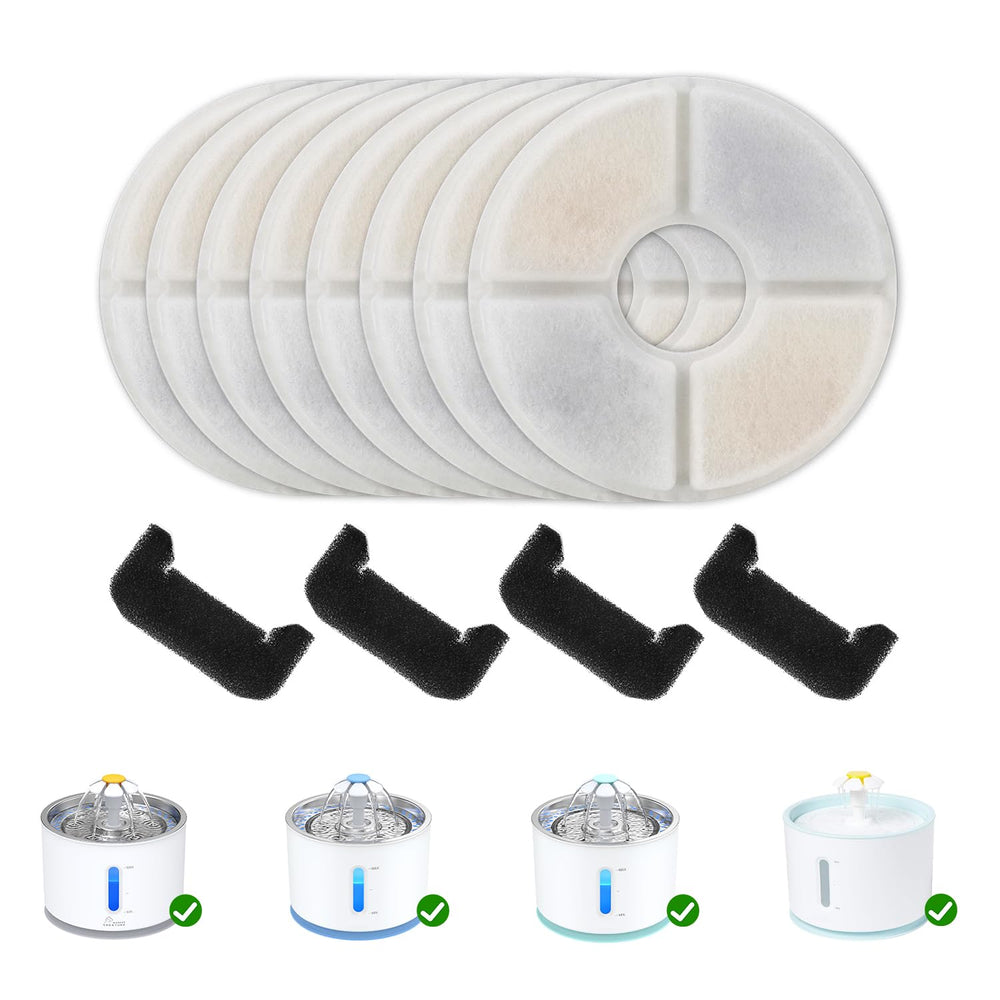Wonder Creature cat fountain carbon filter round 5in improves water clarity