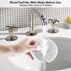 Wonder Creature replacement filters keep cat drinking water fresh and tasty.