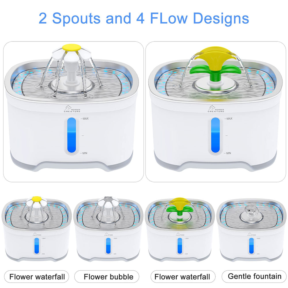 Wonder Creature kit includes extra filters and easy disassembly for quick cleaning.
