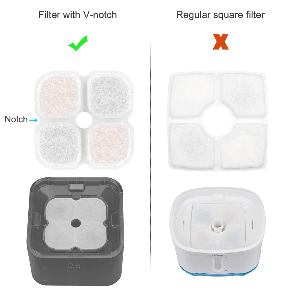 Wonder Creature Crystal Cat Water Fountain easy disassembly for quick cleaning