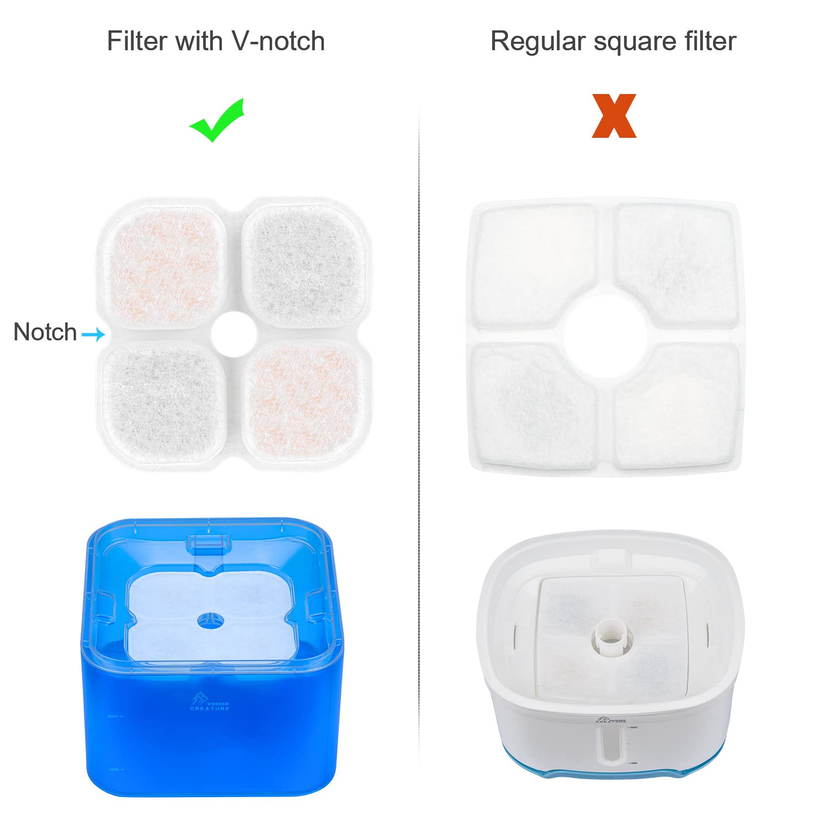 Wonder Creature Crystal Cat Water Fountain disassembly and cleaning demonstration for easy maintenance.