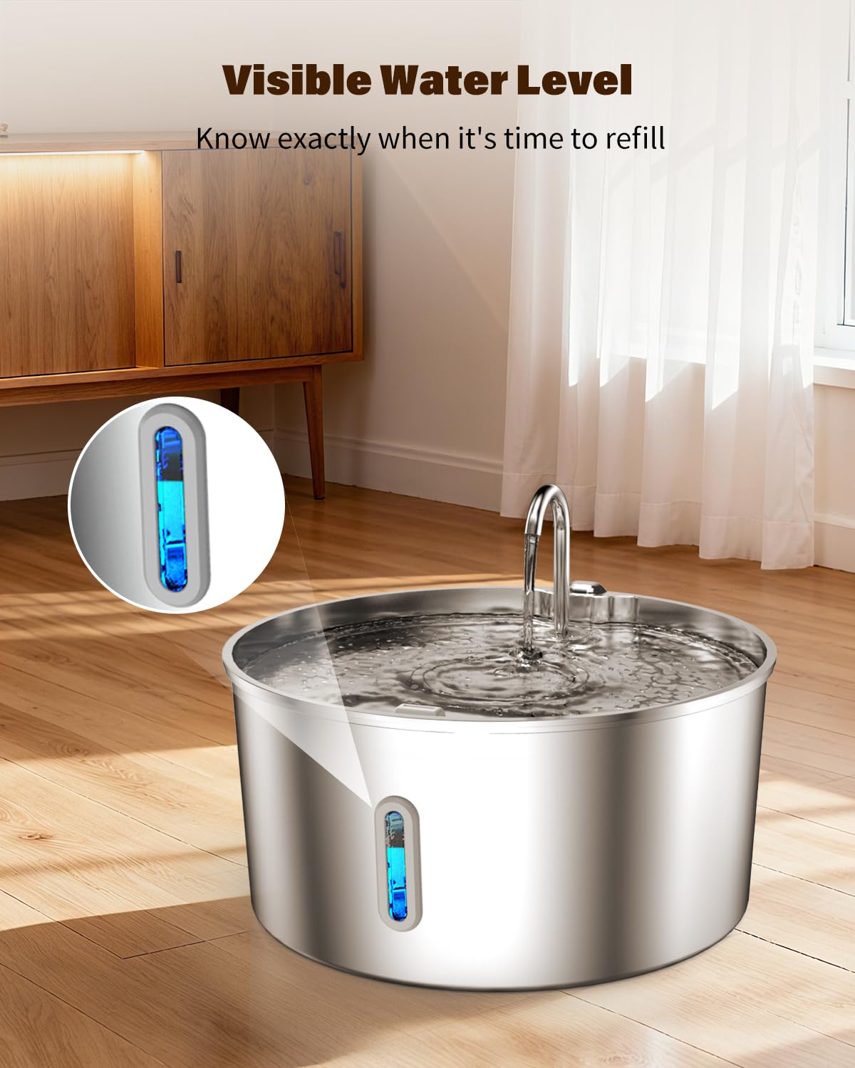 Wonder Creature dishwasher-safe stainless steel bowl for quick cleaning.