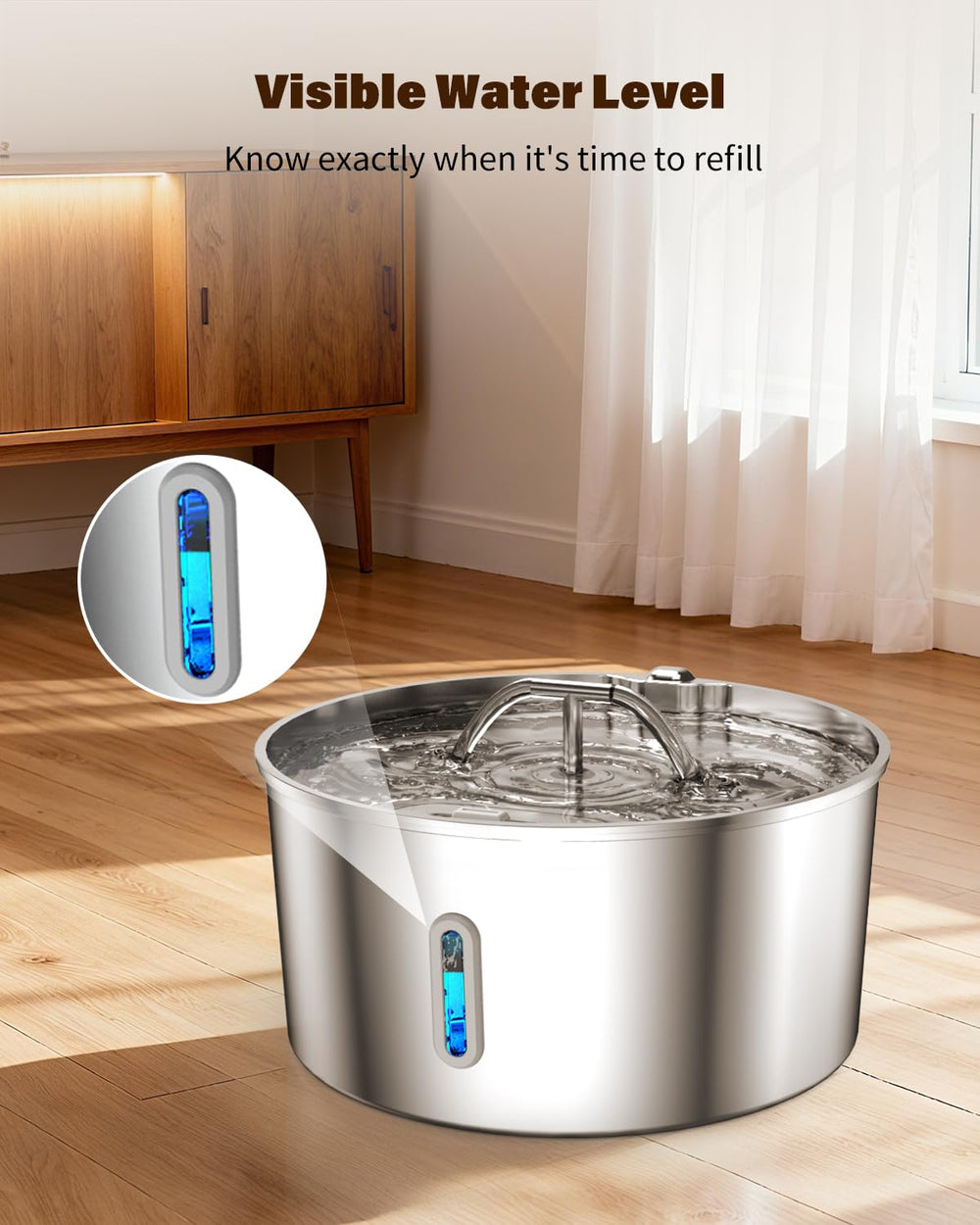 Wonder Creature dishwasher-safe fountain for easy cleaning