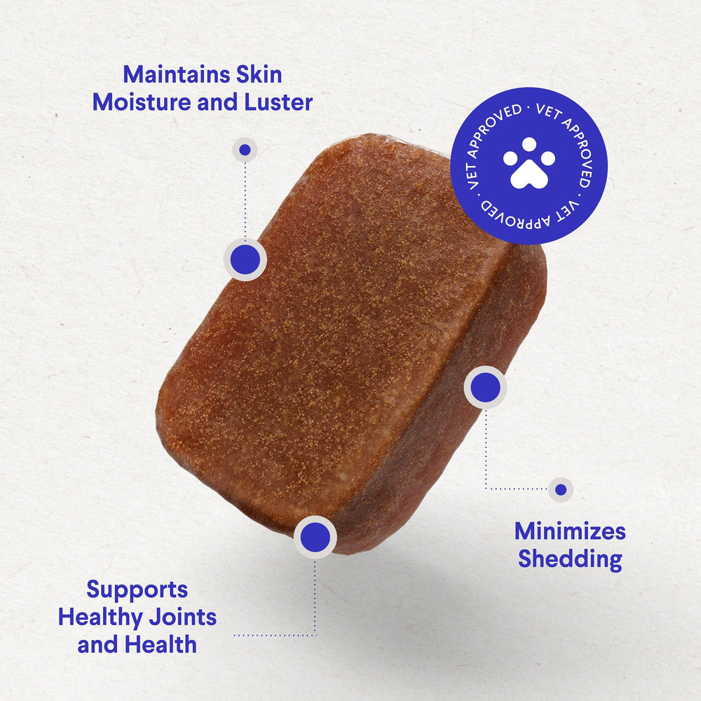 Wonder Paws 21-in-1 formula ingredients highlight essential nutrients.