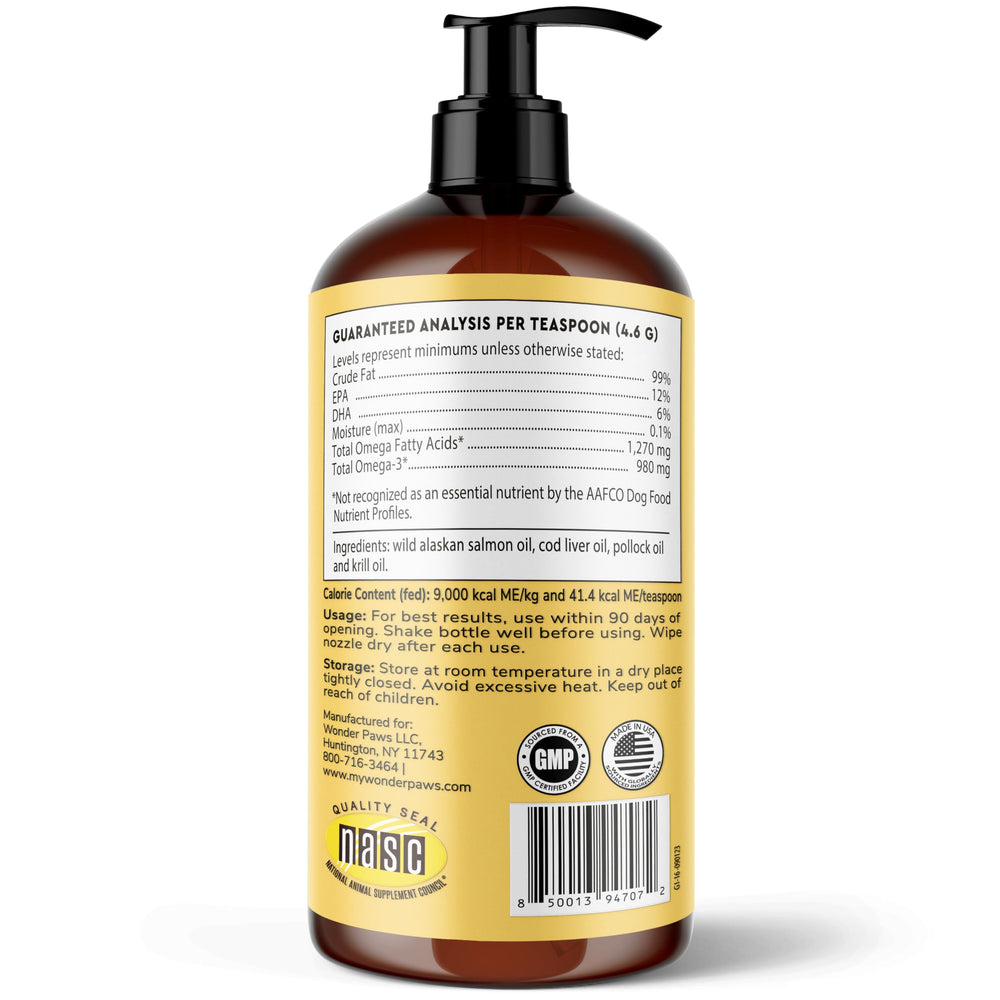 Wonder Paws astaxanthin image spotlights natural antioxidant support for skin and coat