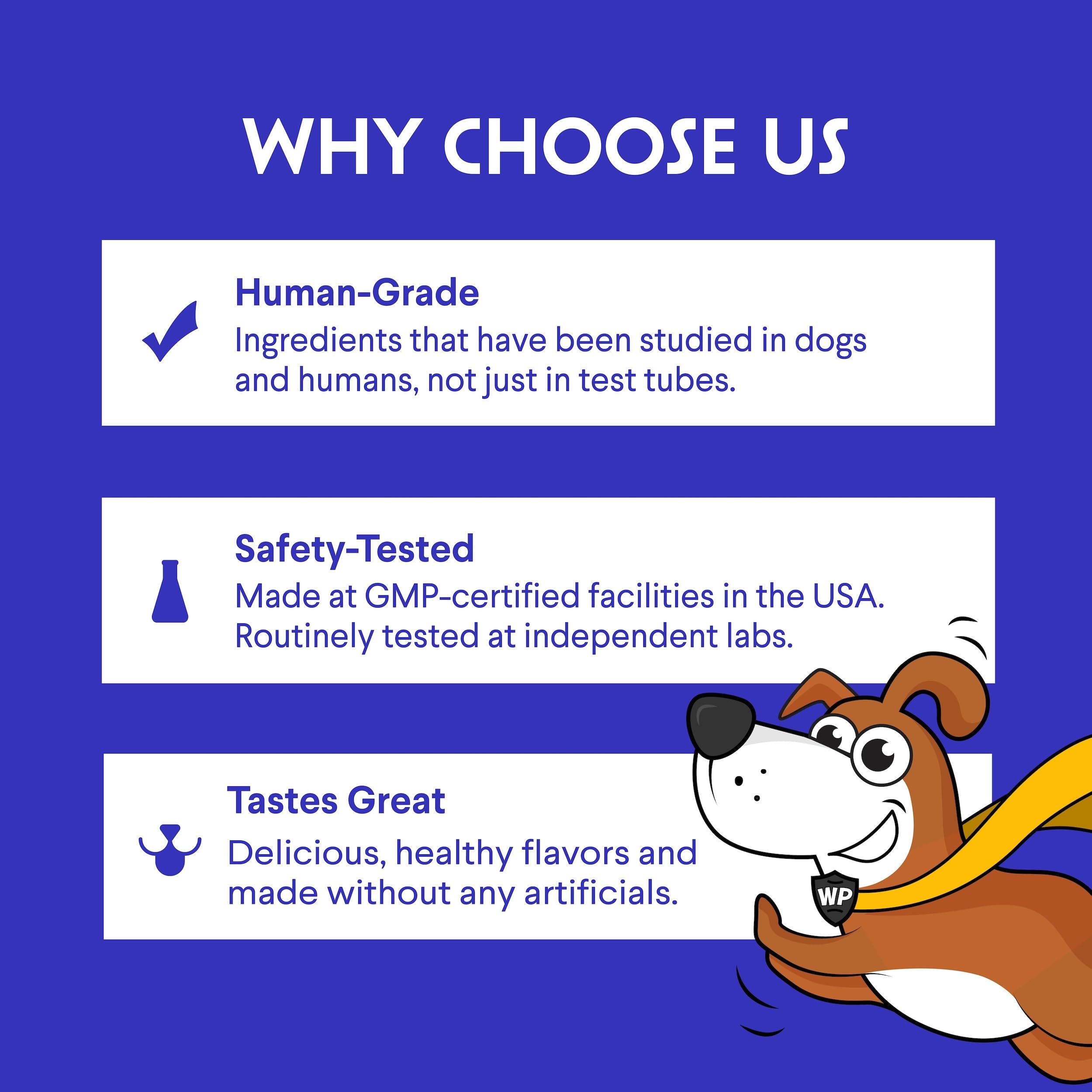 Wonder Paws B12 ingredients label emphasizes methylcobalamin and 5-MTHF folate for synergy