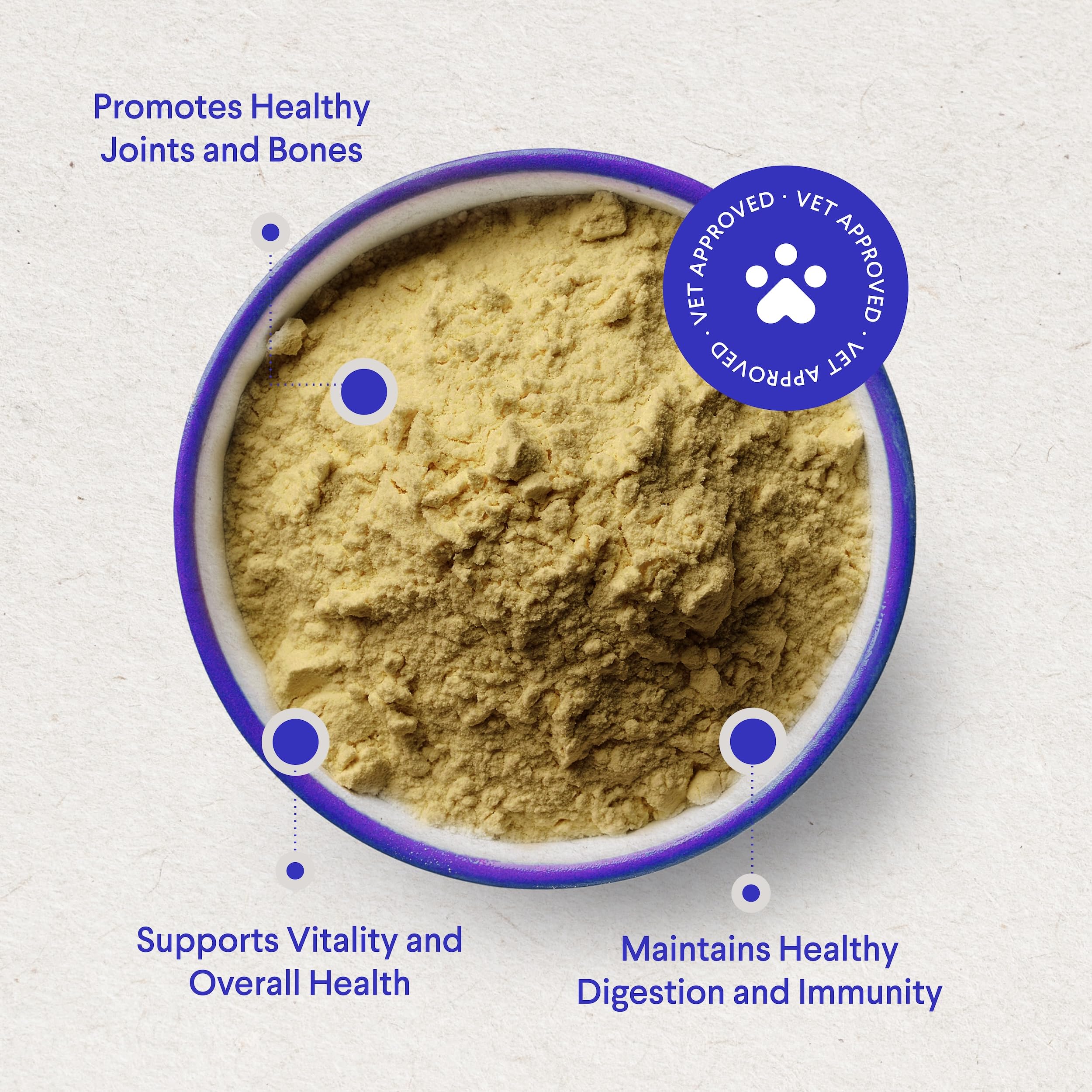 Wonder Paws collagen-rich formula to support joints in active dogs