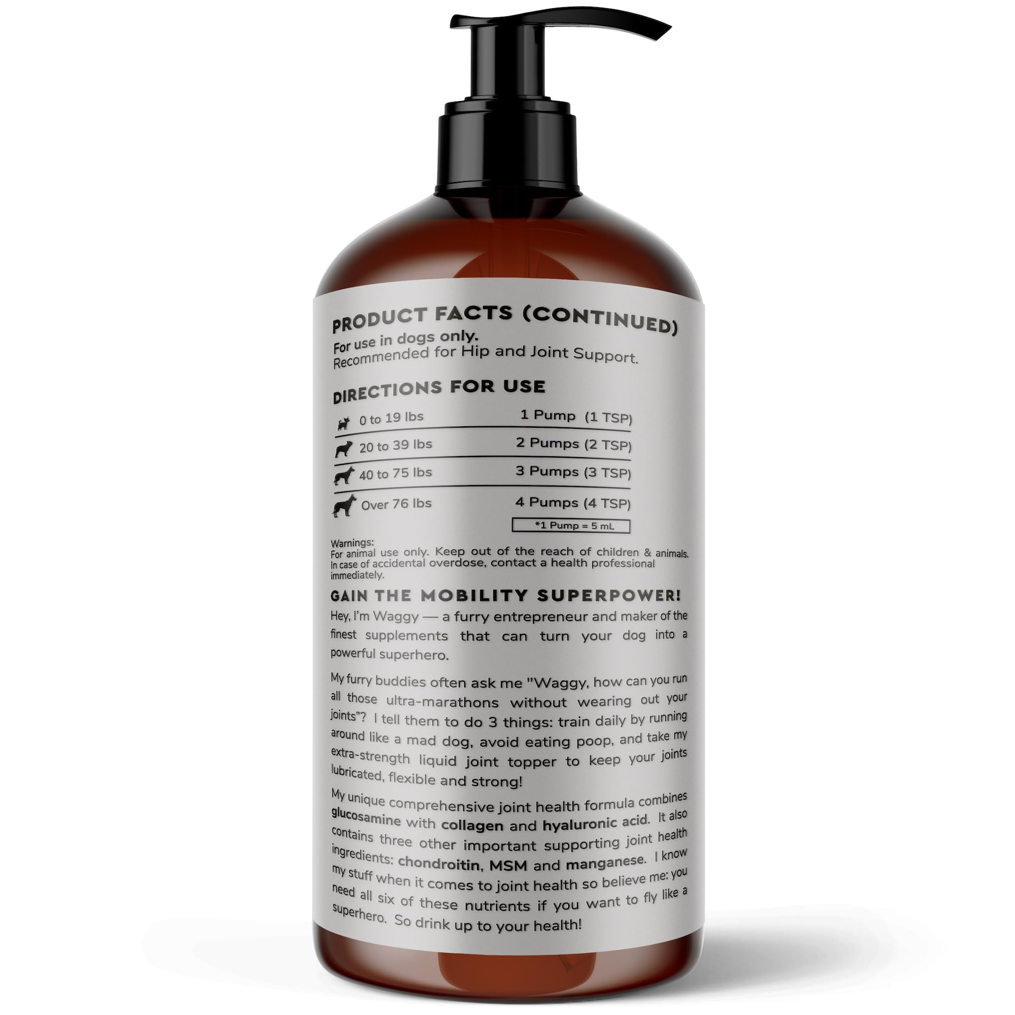 Wonder Paws dog enjoys playtime, showcasing positive joint support in use.