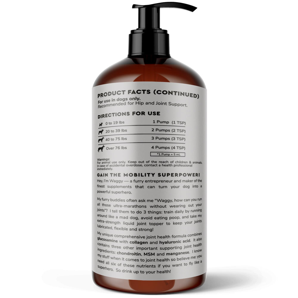 Wonder Paws dog enjoys playtime, showcasing positive joint support in use.