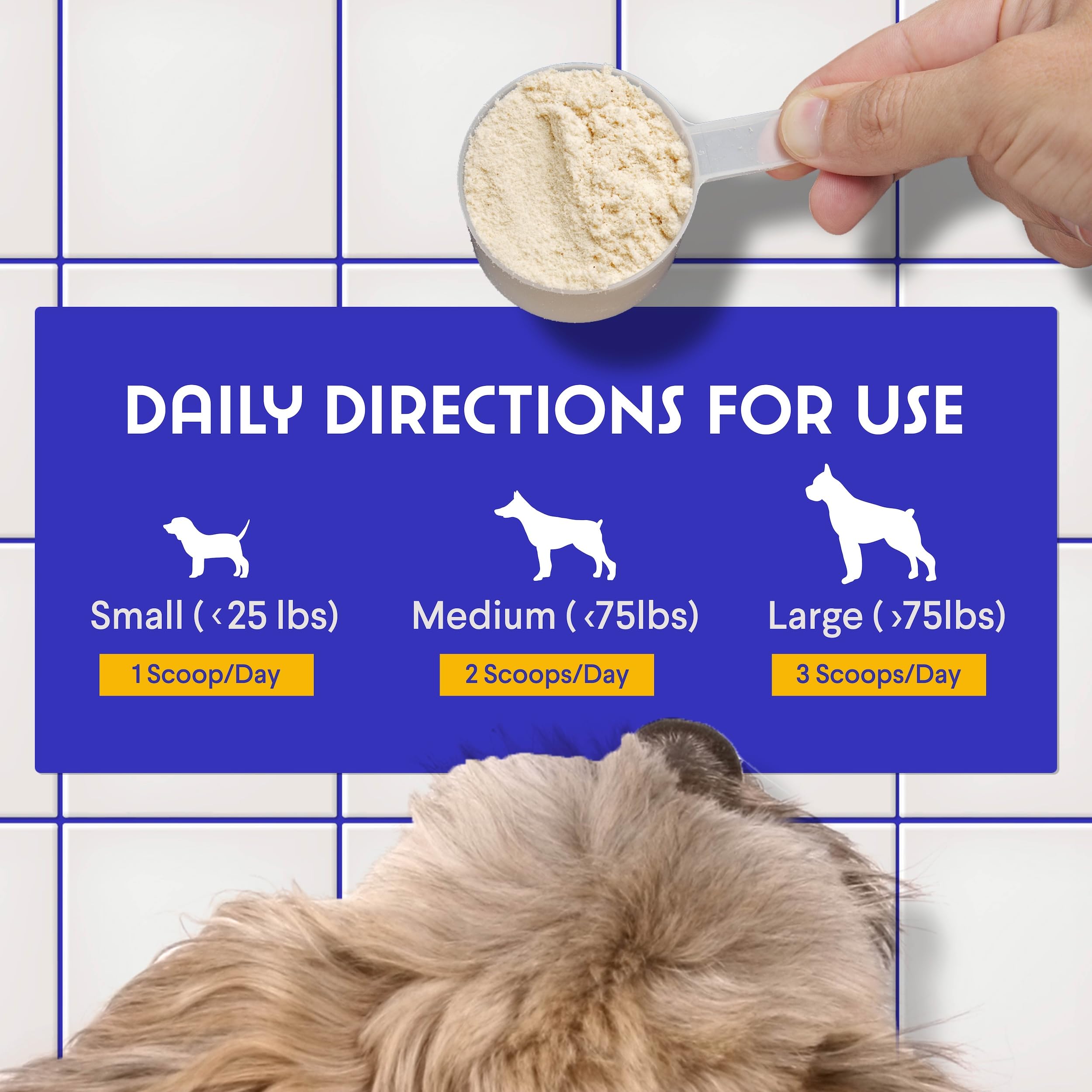 Wonder Paws goat milk powder suitable for puppies with probiotic support