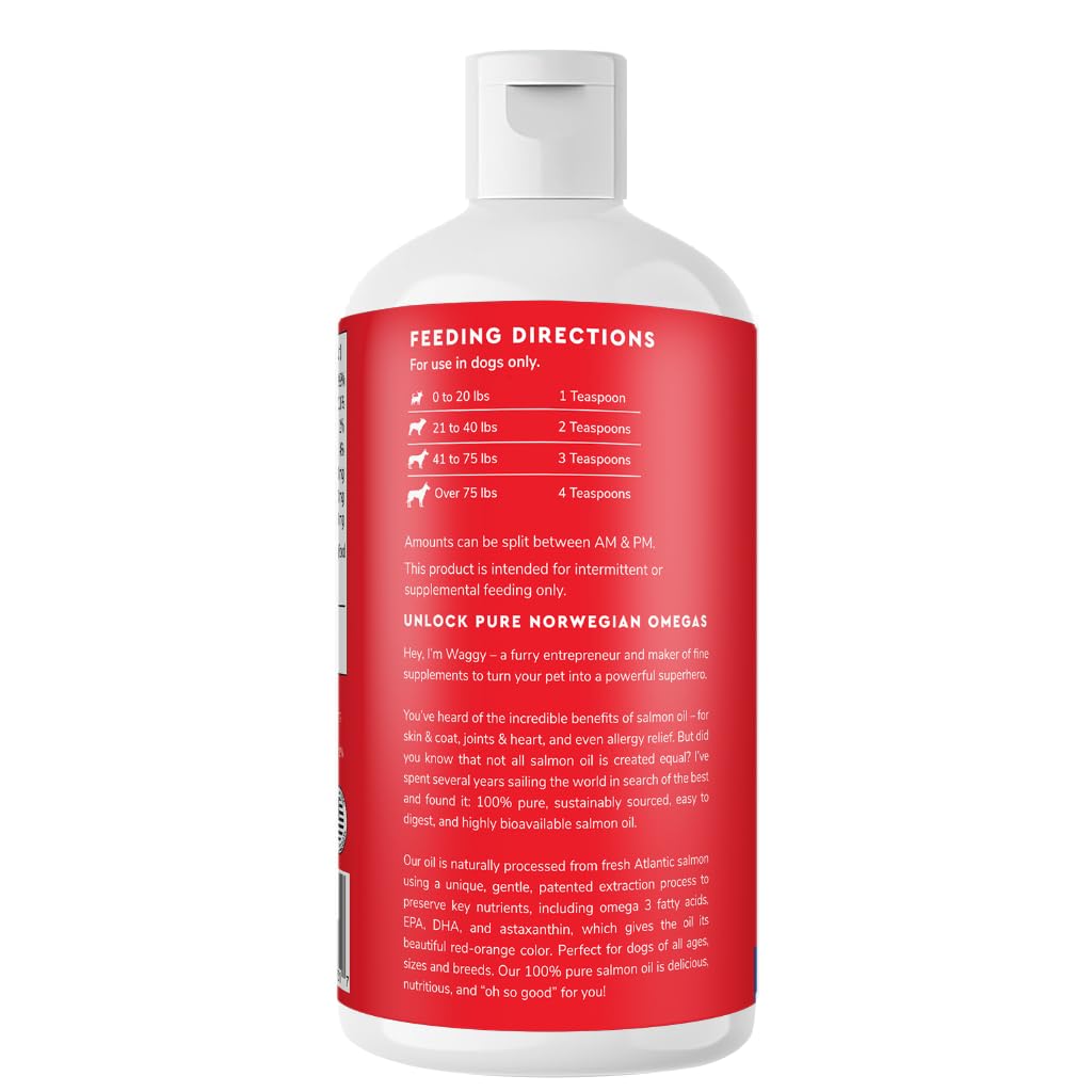 Wonder Paws NASC-certified salmon oil for dogs ensures trusted safety and quality.