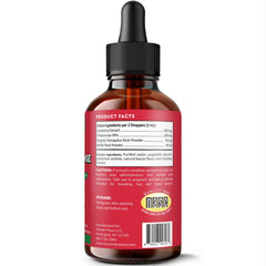 Wonder Paws Premium Kidney Support dog drops bottle shows cranberry-rich blend for bladder health.