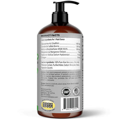 Wonder Paws label closeup highlights NASC-certified quality for dog joint health.