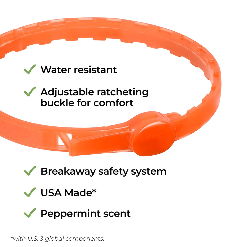 Wondercide cat collar provides up to four months of protection