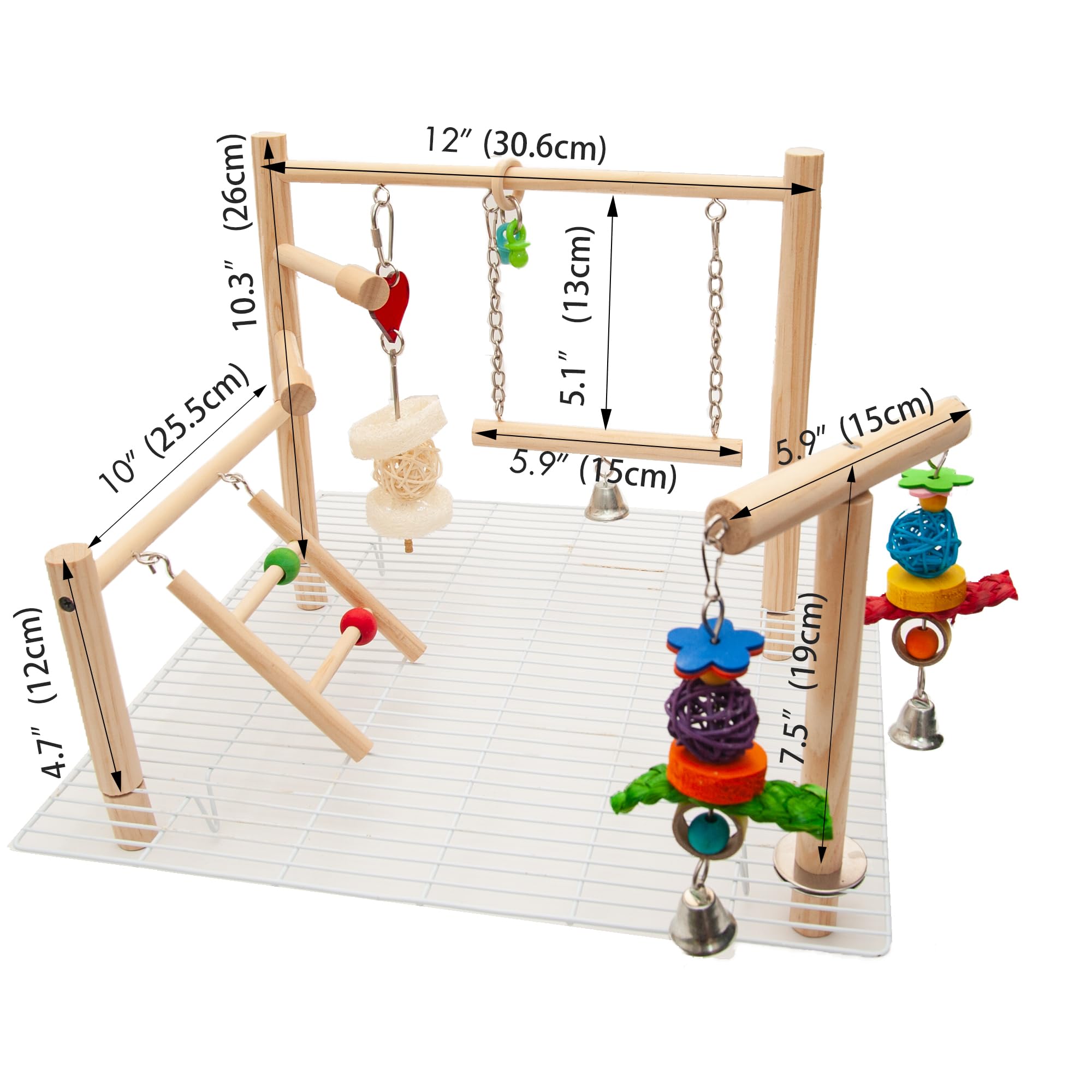Wondwo food holder stick feeder refills easily during play sessions.
