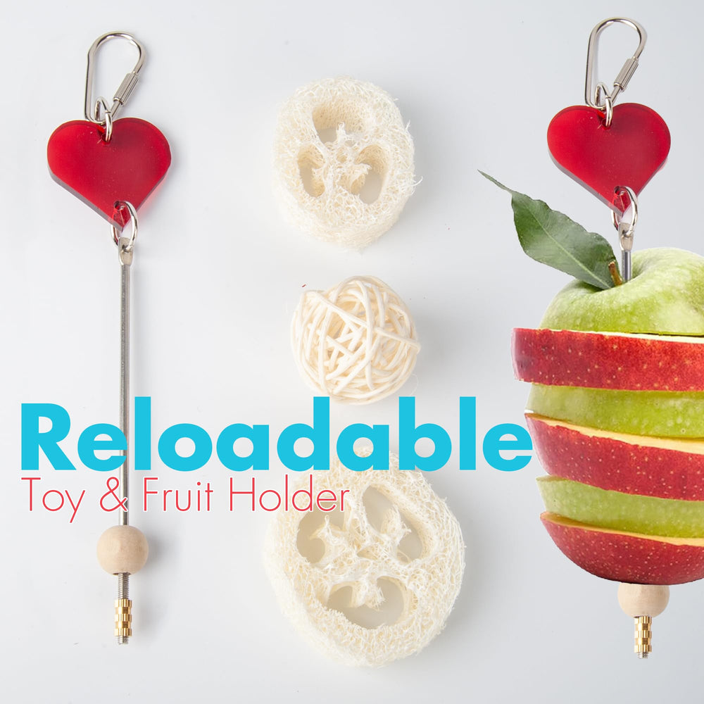 Wondwo interchangeable interface gym enables quick toy swaps.