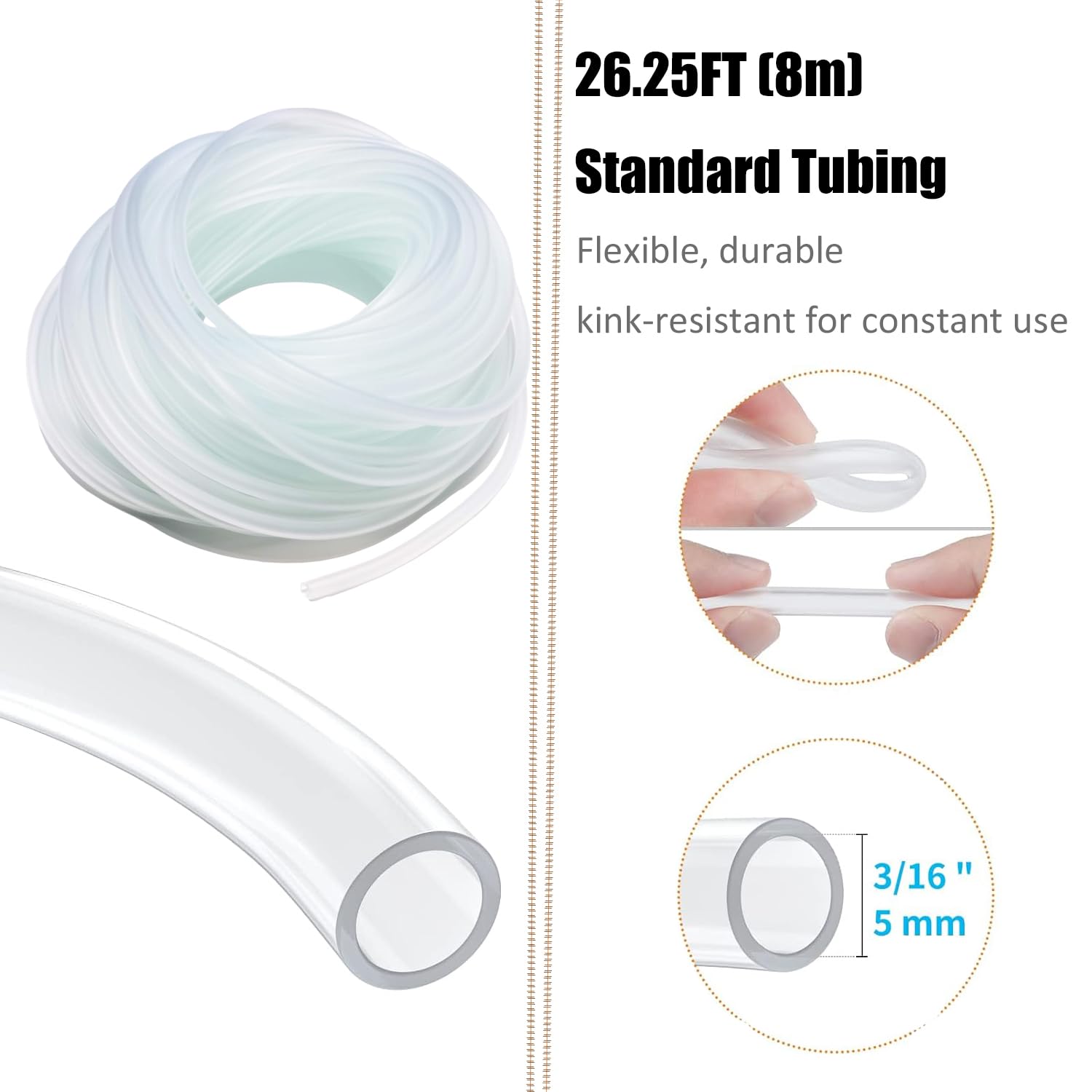 Wonfly straight L-shaped T-shaped connectors simplify tubing layout and customization