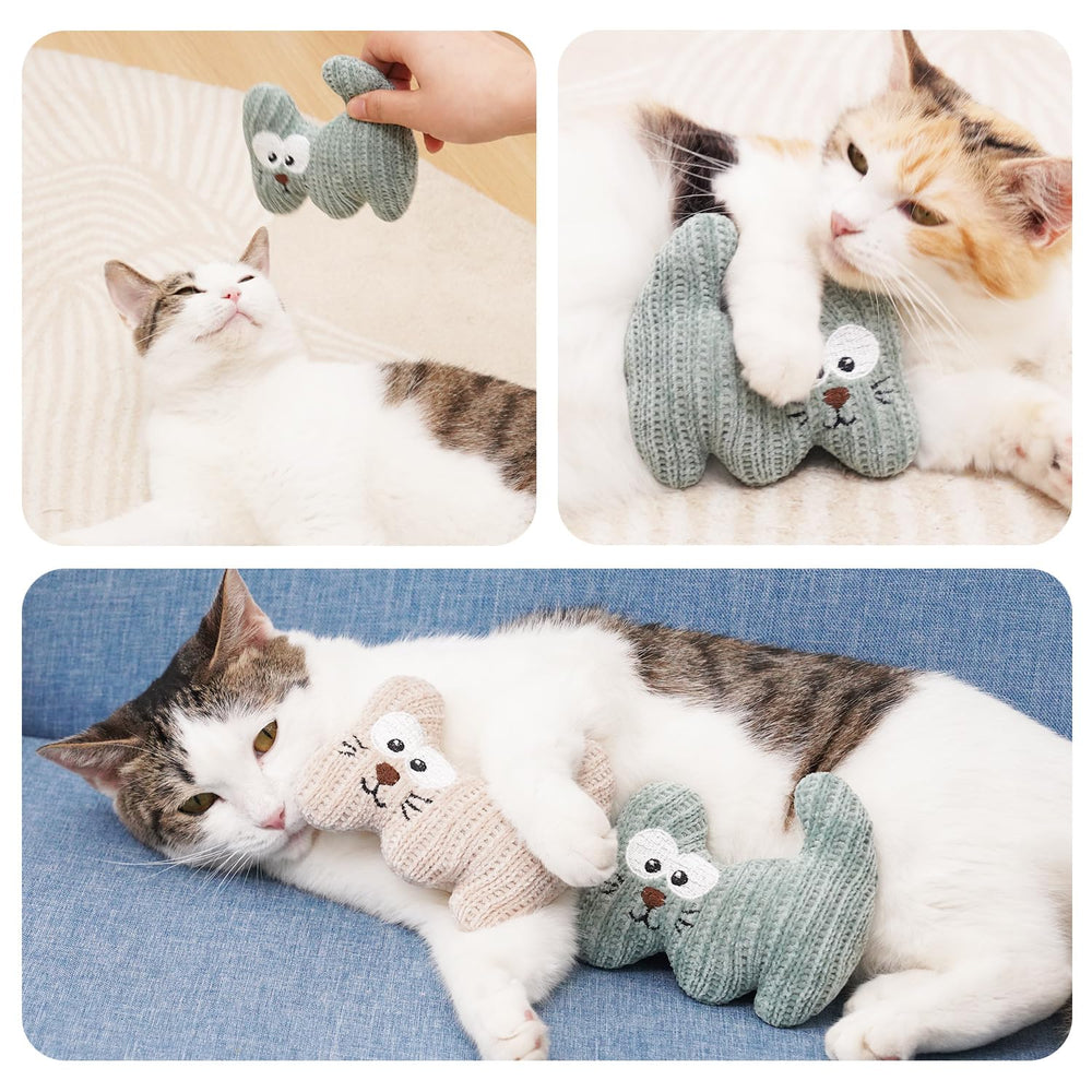 WONOWPA catnip toy soft material offers cozy, comforting sessions.