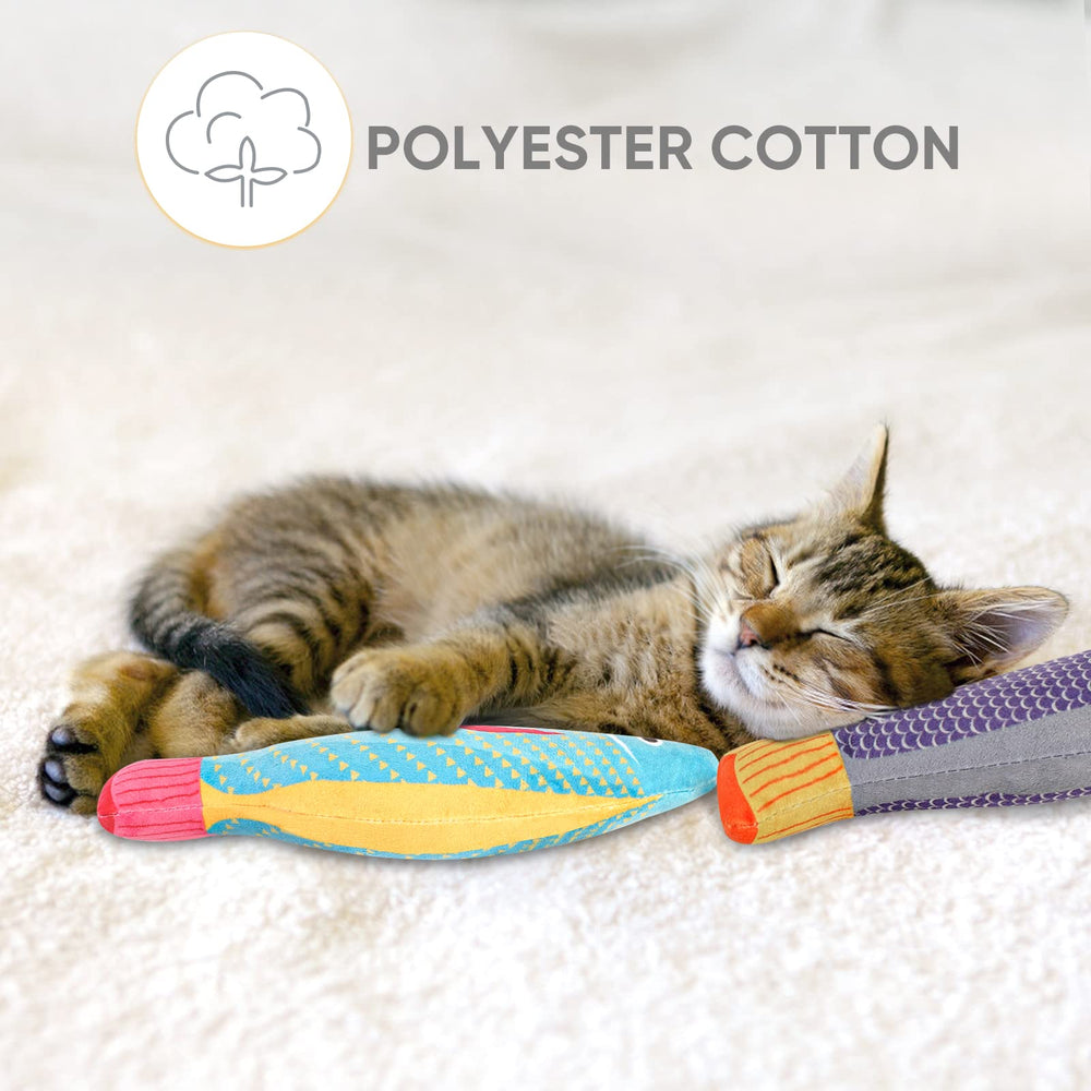 Wonowpa bright colors attract indoor cats for interactive play