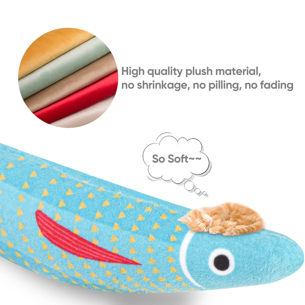 Wonowpa plush fabric ensures soft, durable material ideal for chewing and dragging