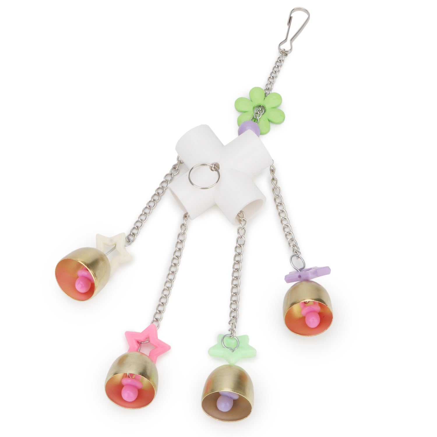 Wontee Bird Bells Toy provides safe stimulation and enrichment