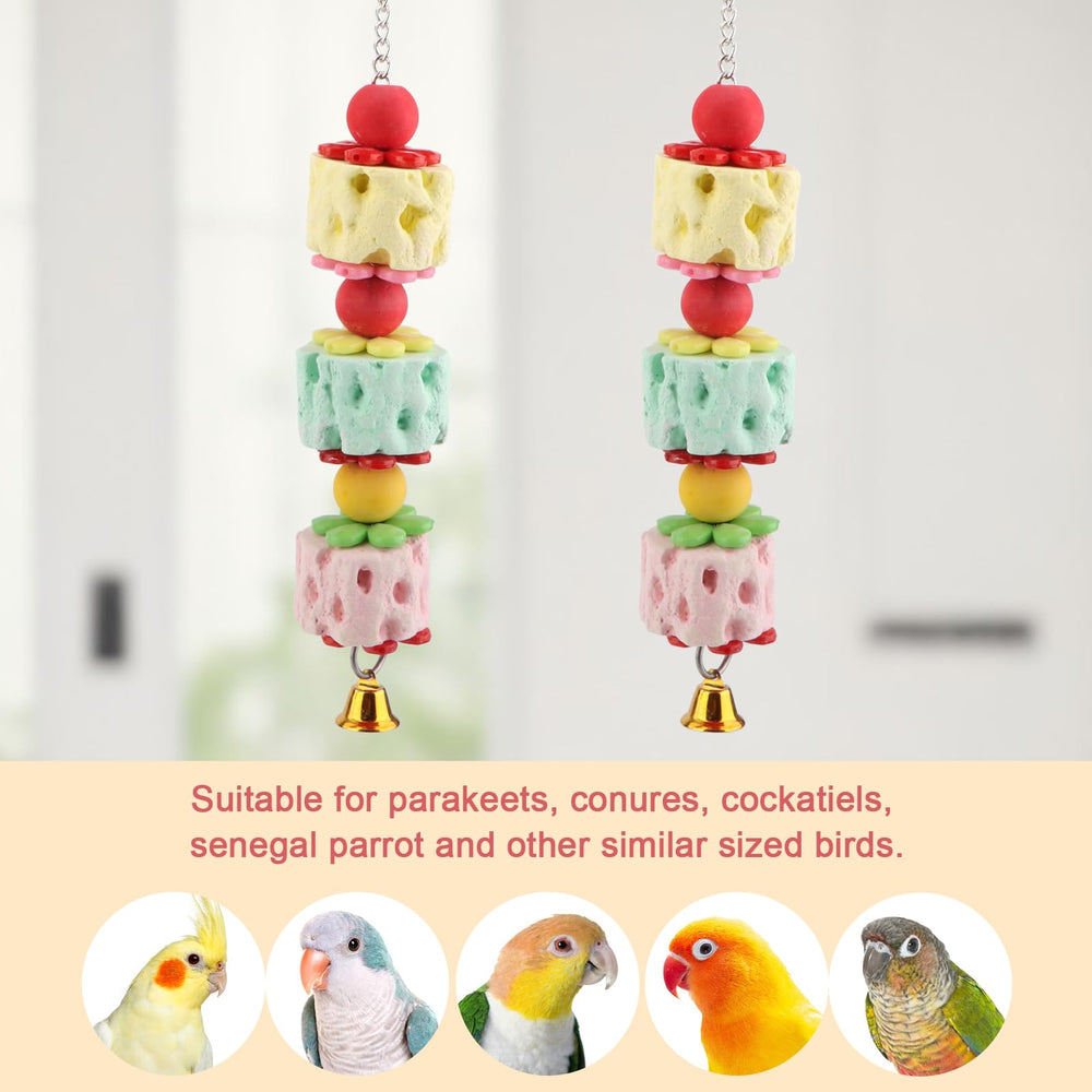 Wontee cage mount with metal hook for easy hanging inside the cage.