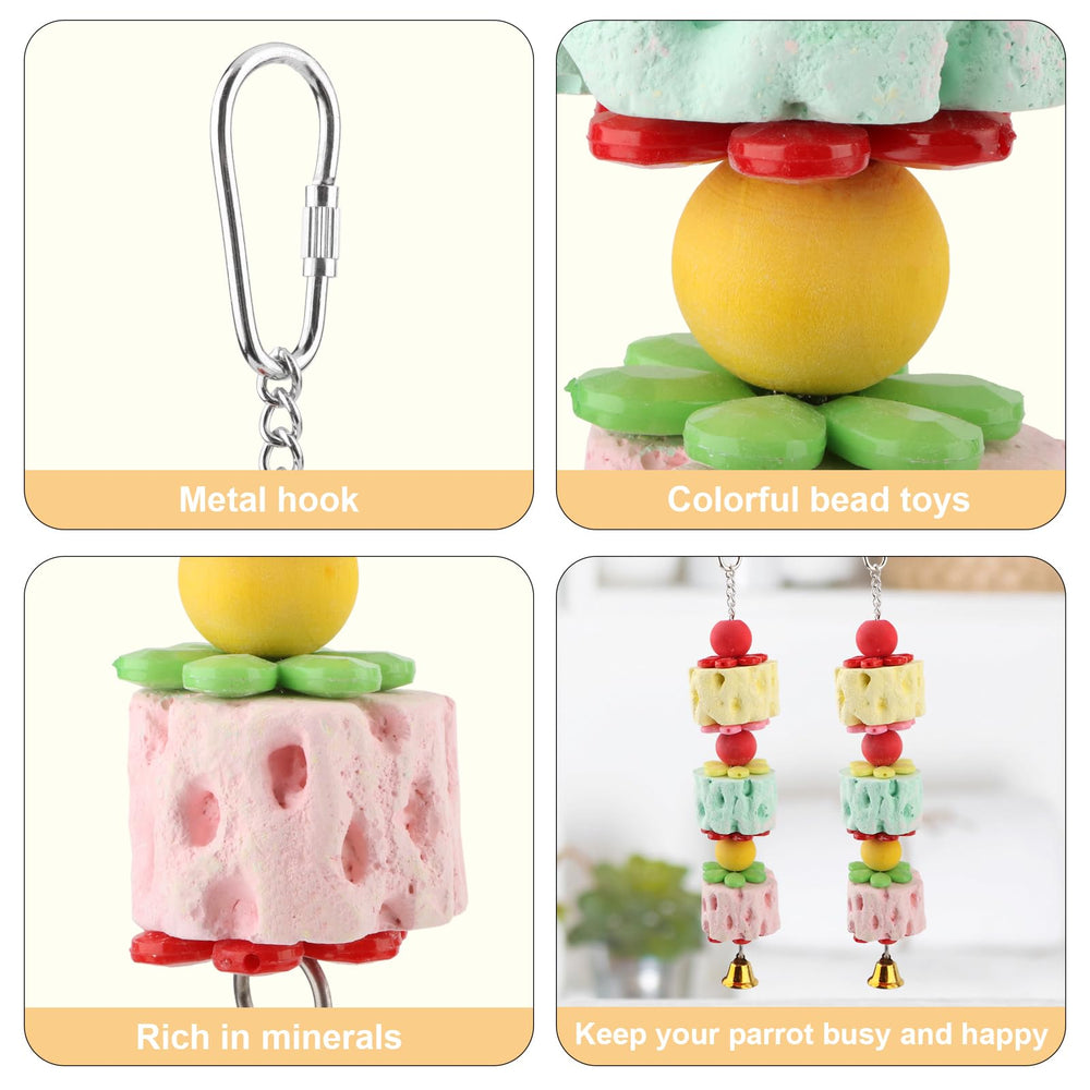 Wontee mineral chewing toy contents shown for safe mineral intake.