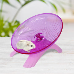 Wontee hamster flying saucer side view – compact profile for small cages.