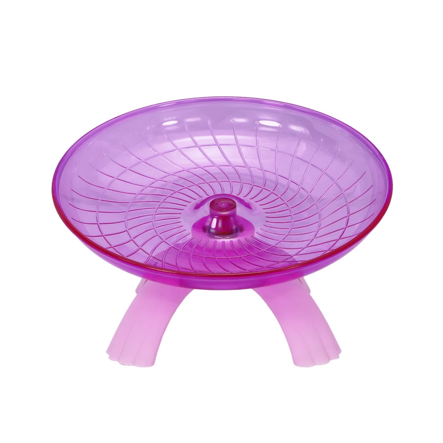 Wontee hamster flying saucer top view – shows smooth running surface.