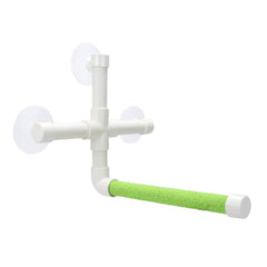 Wontee window perch attachment with heavy-duty suction supports stable perching in daylight.