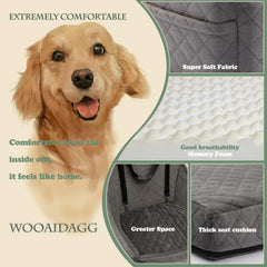 Wooaidagg car seat detachable washable cover for easy cleaning
