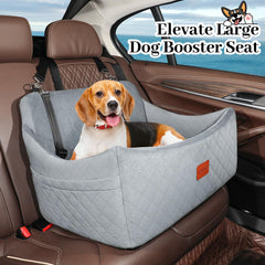 Wooaidagg dog car seat detachable-cover is machine-washable for easy cleanup.