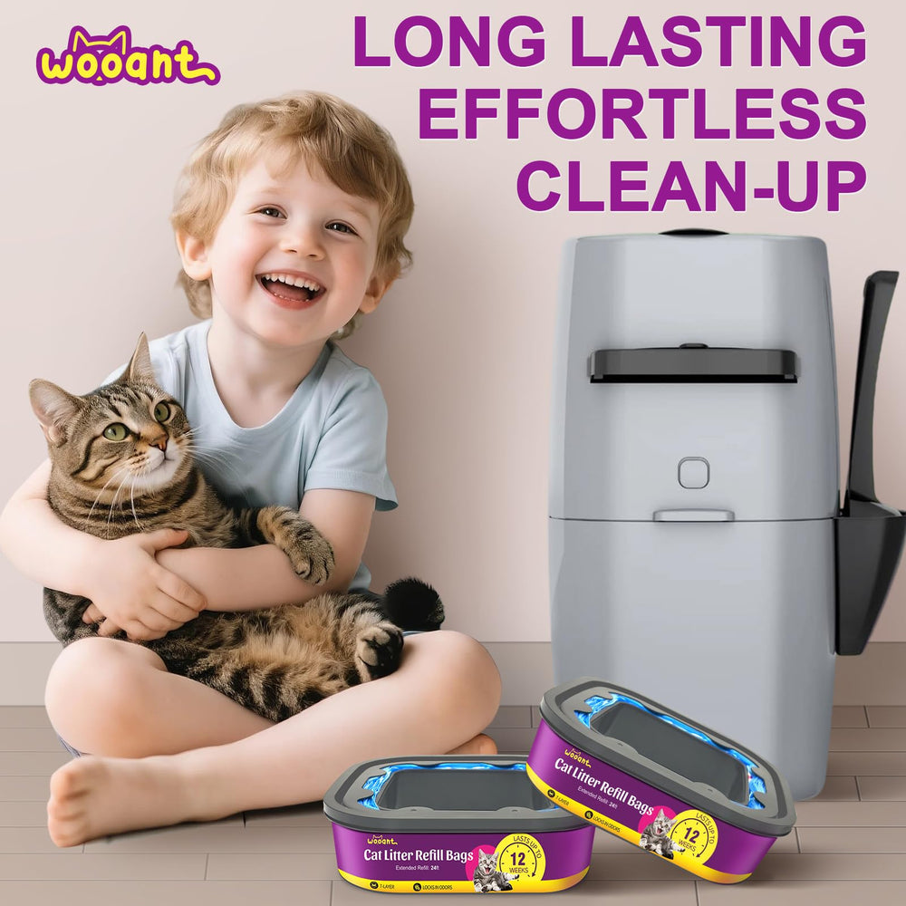 WooAnt easy-refill process demonstrates quick setup and cleanup.