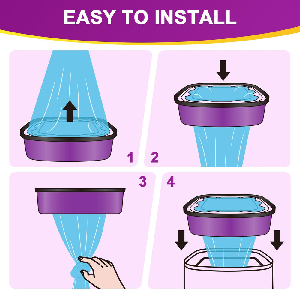 WooAnt leak-proof waste bags prevent spills for cleaner disposal.