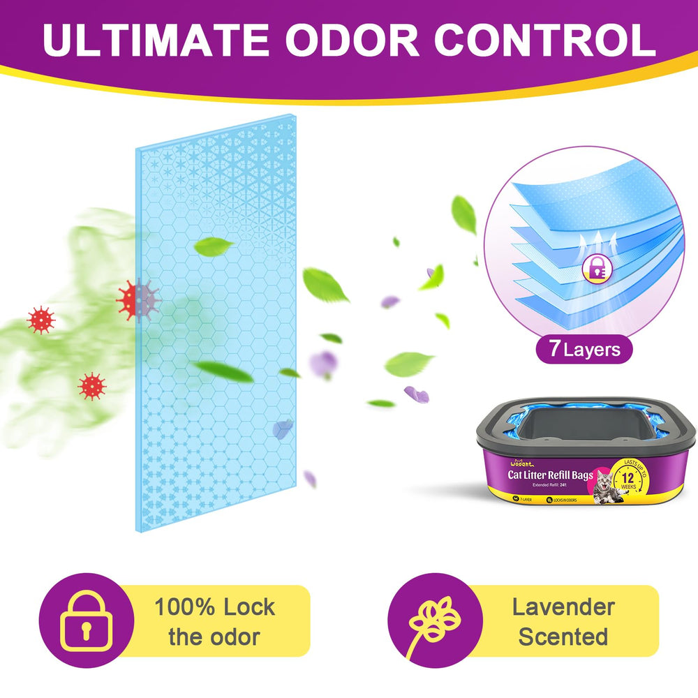 WooAnt Pet Genie-compatible standard pail fits easily.