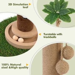 Woochpet cat tree base stability keeps large and small cats safe.