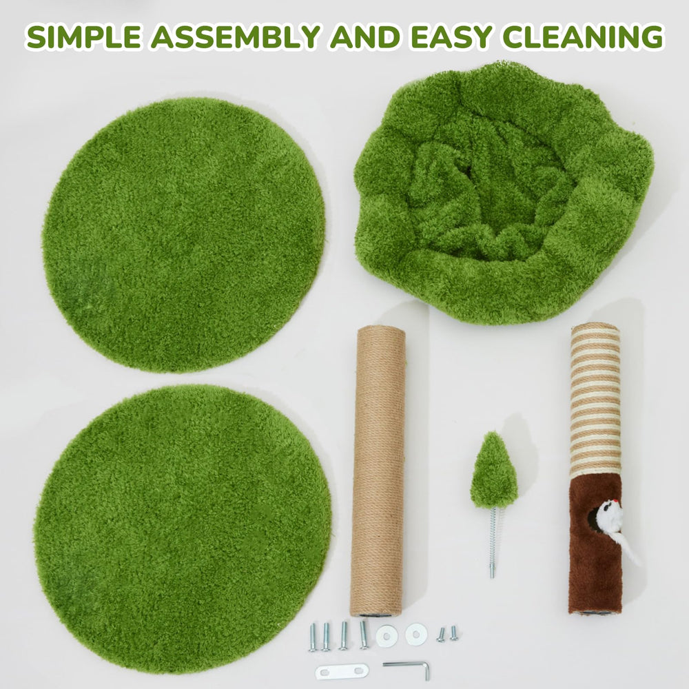 Woochpet removable cover feature green enables easier cleaning and refreshed look.