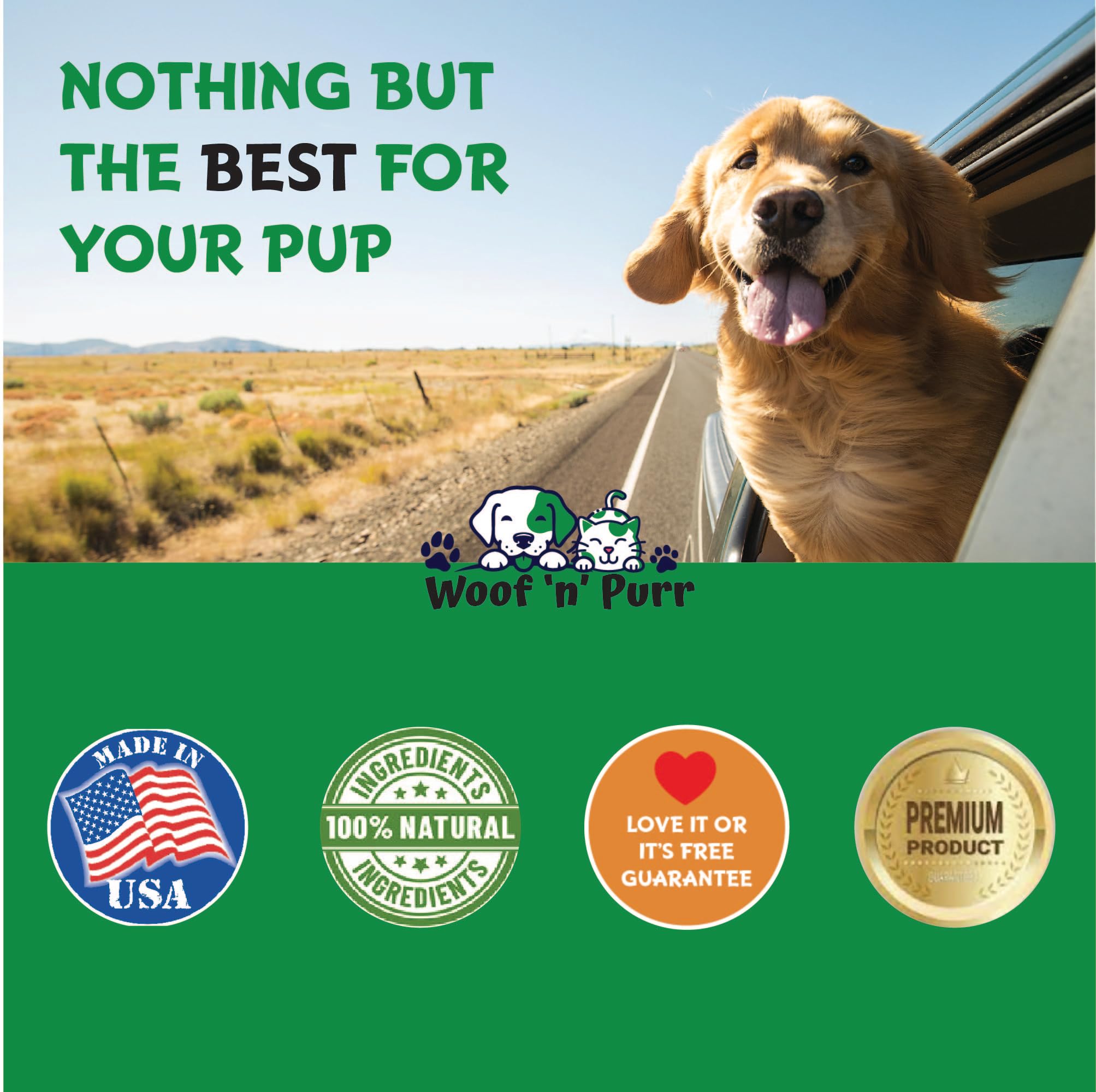 Woof 'n' Purr Vitamin E for Dogs supports heart and muscle health during active years.