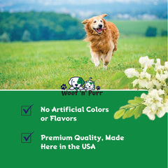 Woof 'n' Purr Vitamin E for Dogs sealed cap reduces spoilage and preserves potency.