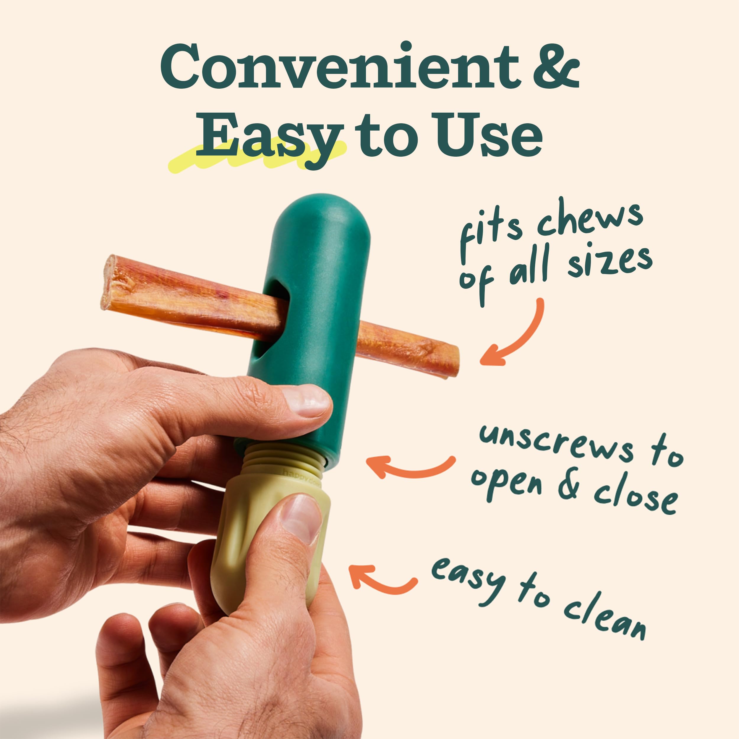WOOF pack of 10 bully sticks offers convenient, ready-to-use chews.