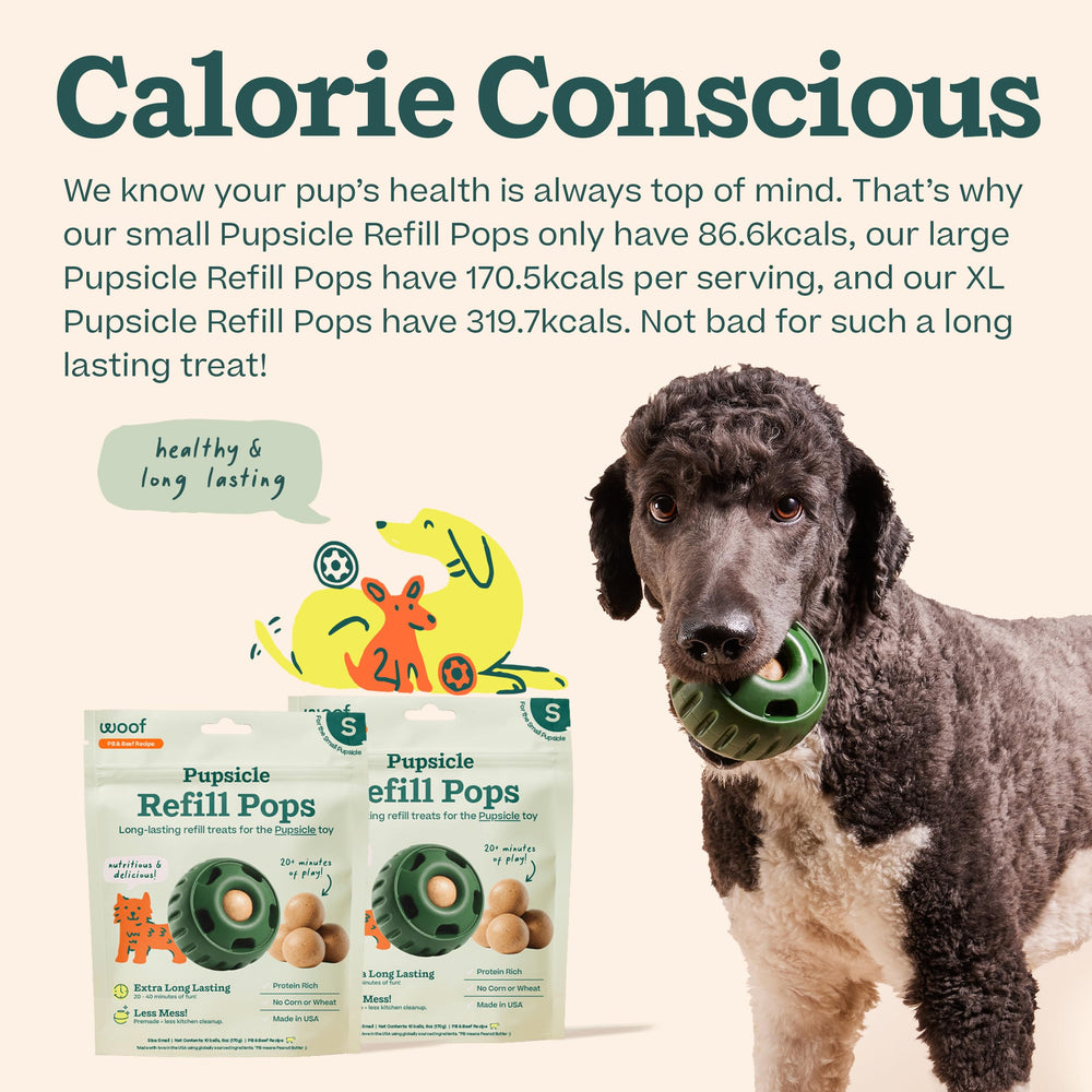 WOOF Pupsicle made-in-usa showcases safe, quality manufacturing.