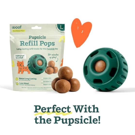 WOOF Pupsicle Recargas: listo para usar sin refrigeración