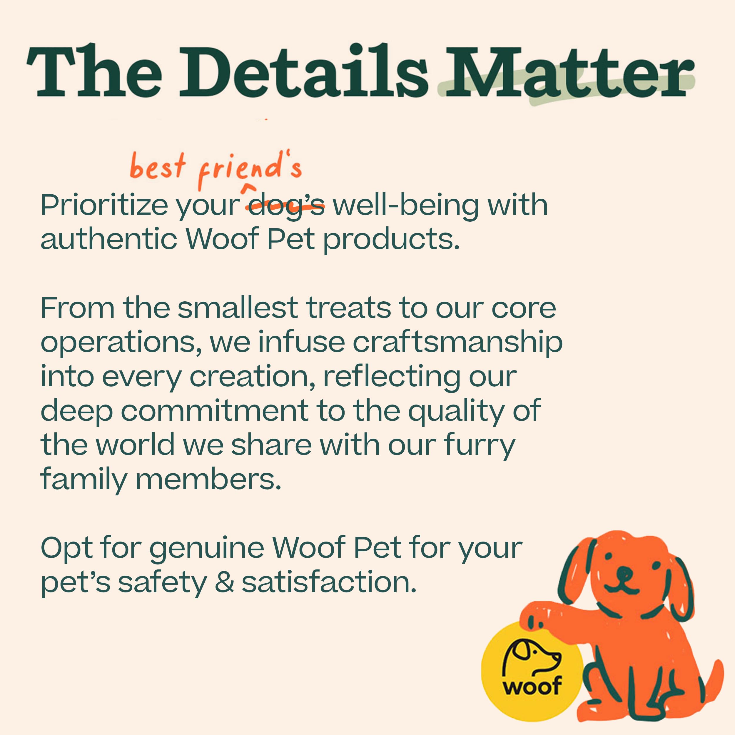 WOOF Pupsicle Refill USA-made label indicates quality and safety