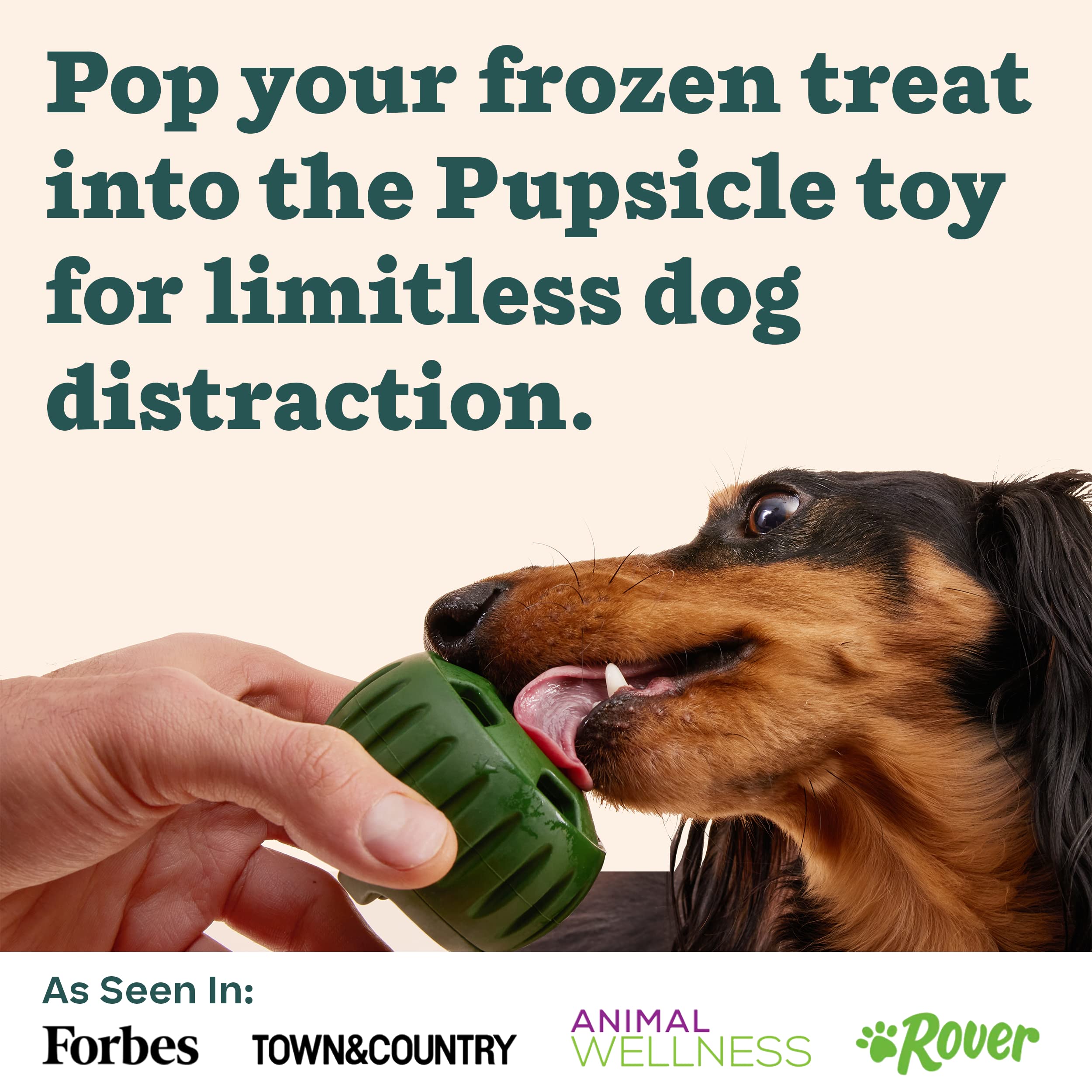 WOOF Pupsicle Tray-homemade-treats enables crafting trusted at-home snacks.