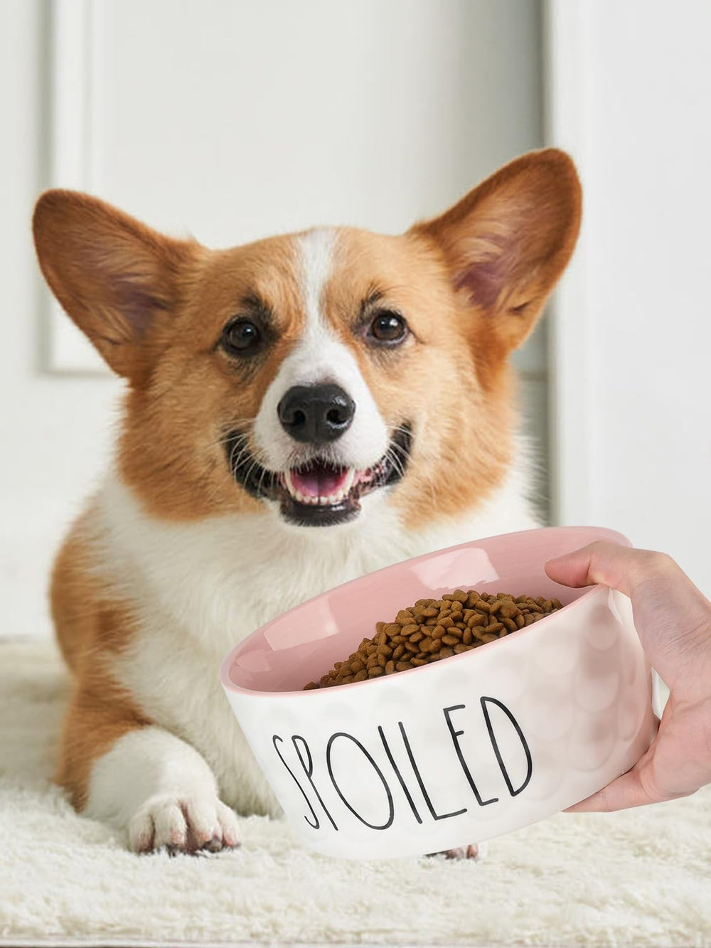 WoofinPets unglazed bottom provides thick, grippy stability.