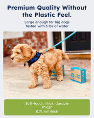 Wooflinen EN13432-certified bags indicate safe disposal through certified standards.